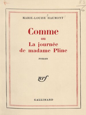 cover image of Comme